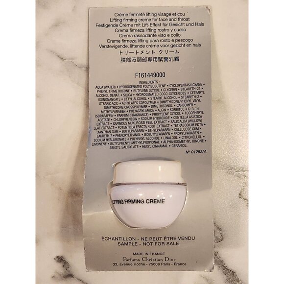 Dior Capture Sculpt 10 Lifting Firming Crème 5ml Anti-Aging Skincare Travel Size - Picture 2 of 2